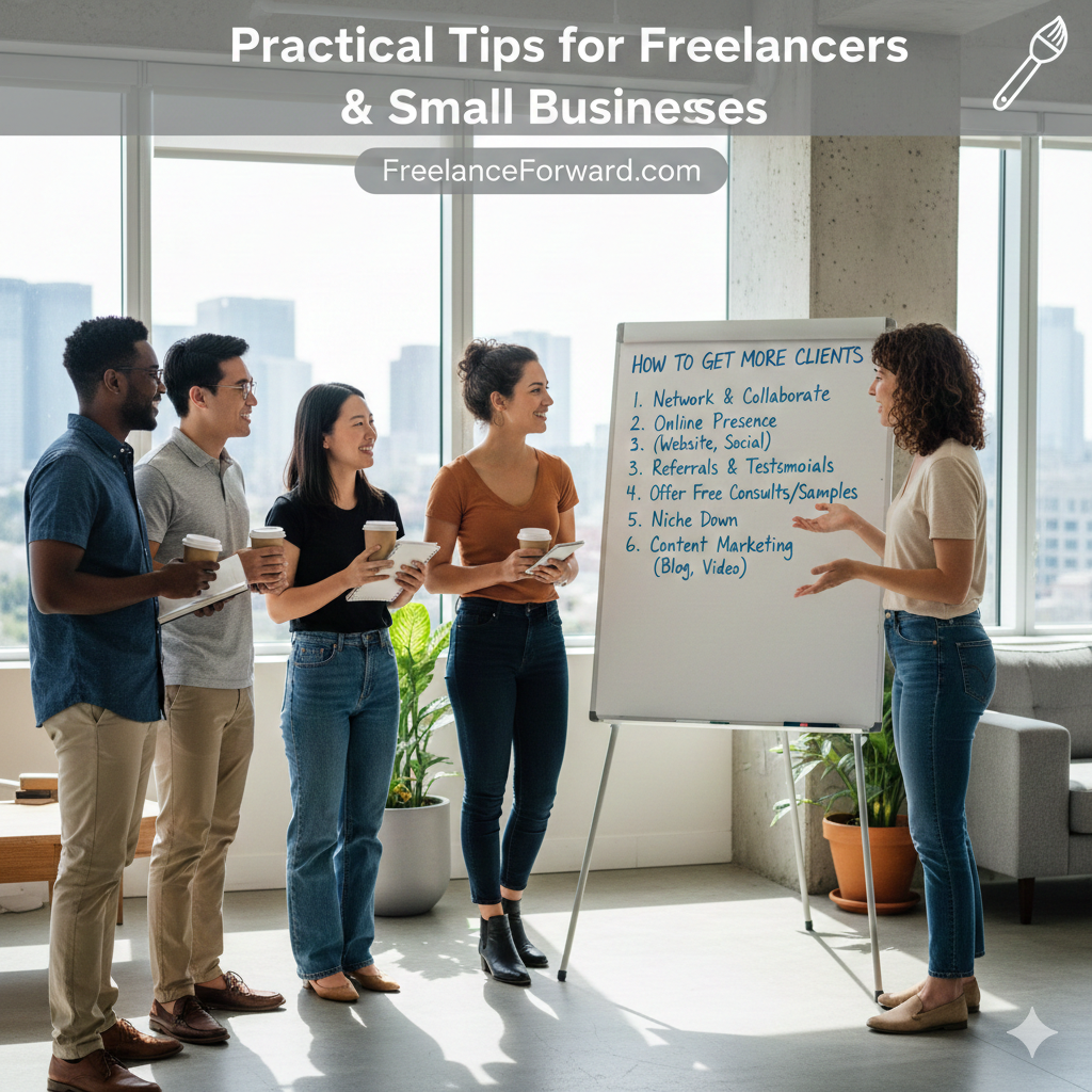How to Get More Clients: Practical Tips for Freelancers & Small Businesses